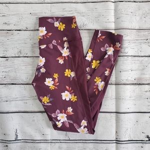 VS PINK floral leggings